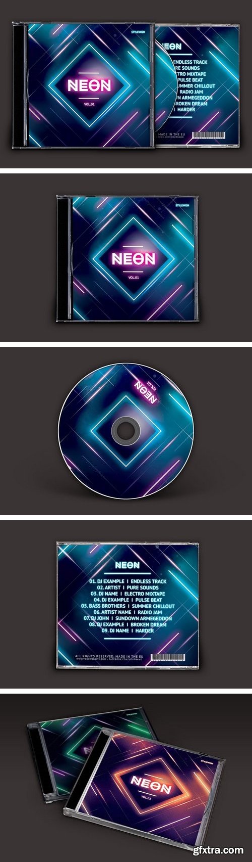 CM - Neon CD Cover Artwork 2018350