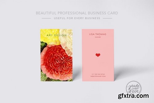 CM - Beautiful creative art business Card 2297691