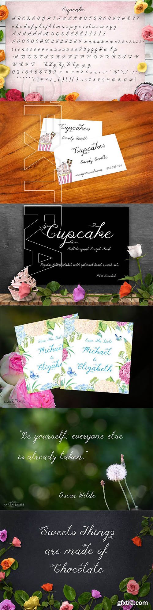 CreativeMarket - Cupcake Multilingual font 2288662