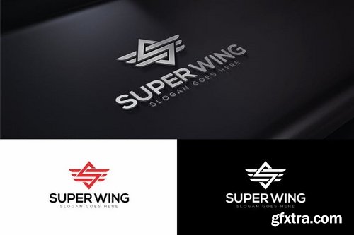 Super Wings Letter S Logo