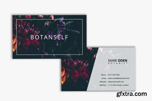Botanical Business Card
