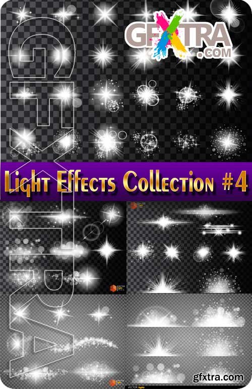 Light Effects Collection #4 - Stock Vector
