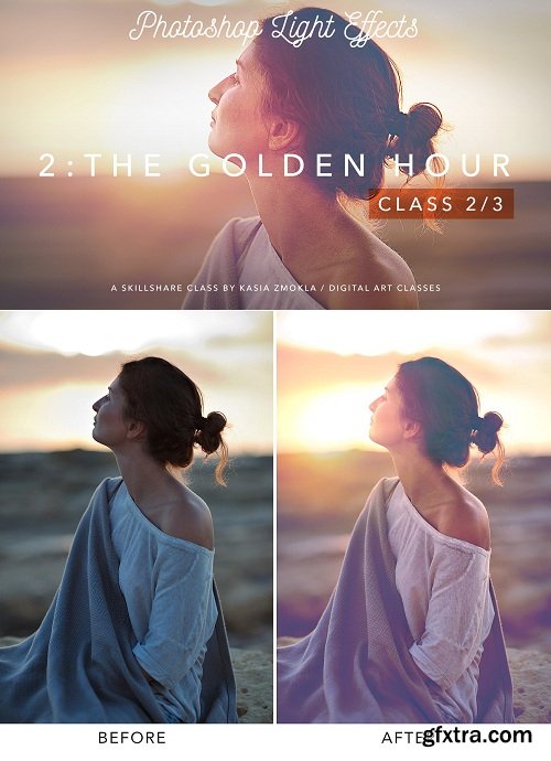 Photoshop Light Effects - The Golden Hour
