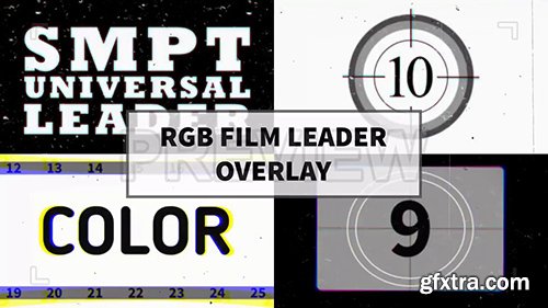 RGB Film Leader Overlay 64034
