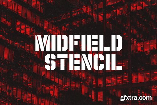 Midfield Stencil Family