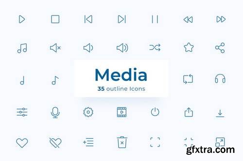 Media - Icons Pack