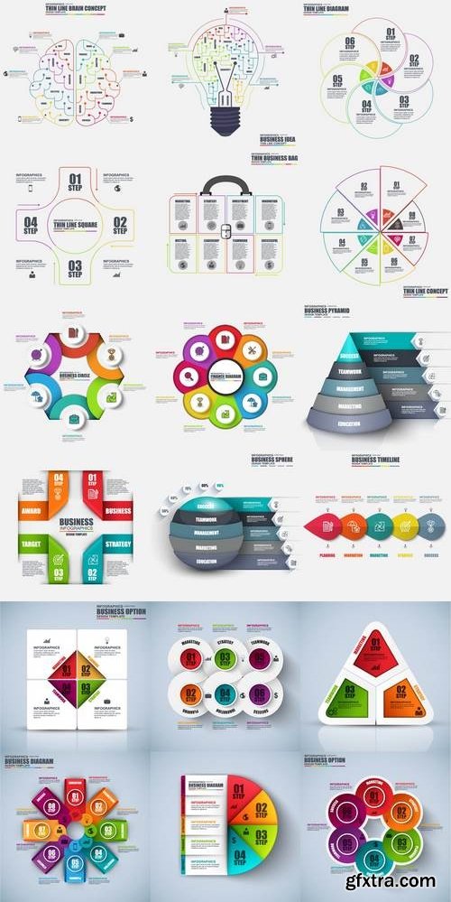 Infographics Vector Template