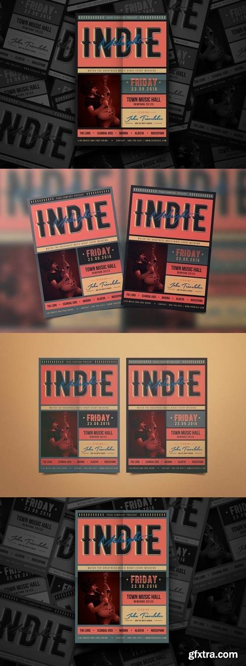 Indie Music Flyer