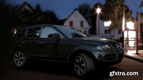 Lighting a Car with V-Ray in Maya