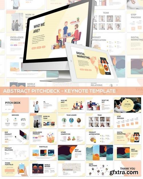 Abstract Pitchdeck - Keynote Template
