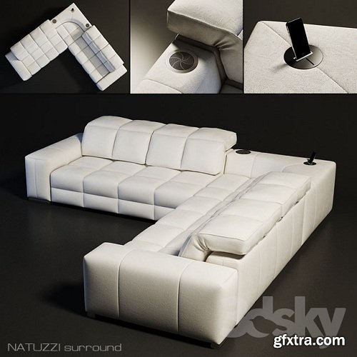 Natuzzi / Surround Sofa
