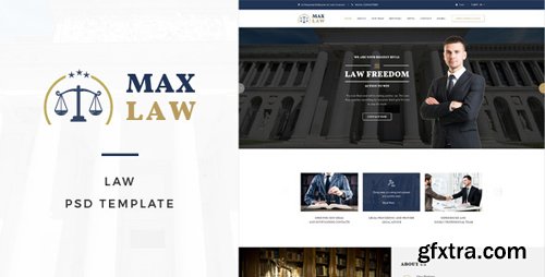 ThemeForest - Max Law v1.0 - Lawyer & Attorney HTML Template - 20897044