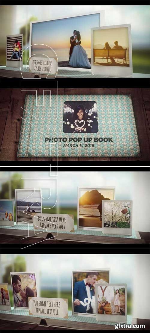 3D Pop Up Photo Book - After Effects 65015