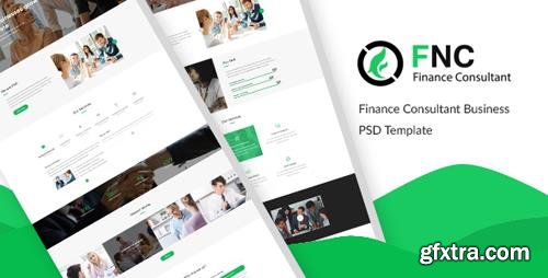 ThemeForest - FNC v1.0 - Finance & Consulting, Accounting PSD Template - 21279384