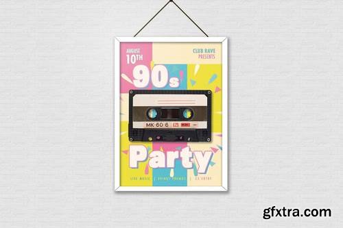 90s Party Poster
