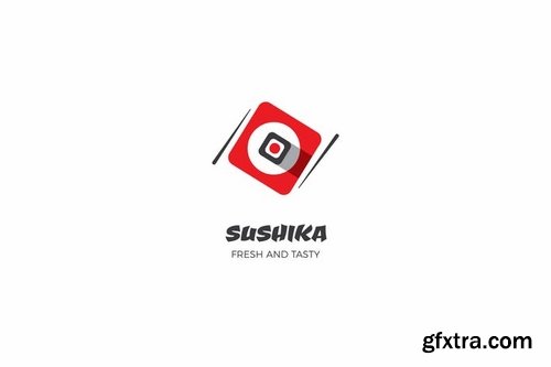Sushi Restaurant Logo Desgin