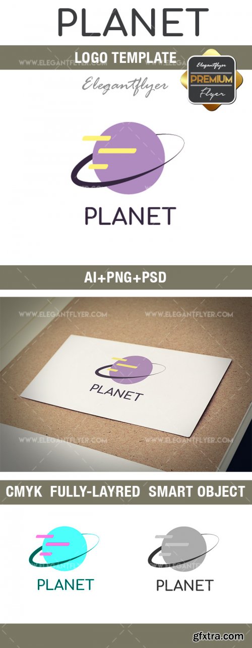Planet V1 2018 Premium Logo Template