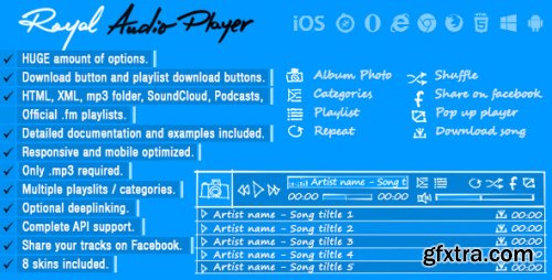 CodeCanyon - Royal Audio Player - 6444965 - V4.9