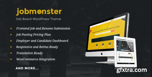 ThemeForest - Jobmonster - Job Board WordPress Theme - 10965446 - V4.4.4