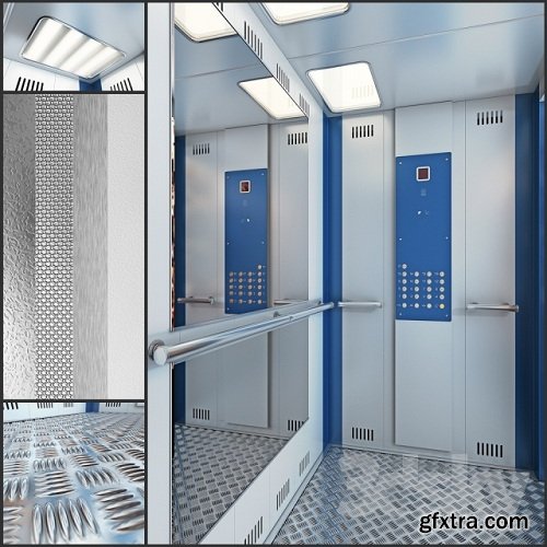 CHM Elevator 3d Model