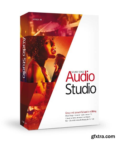 Sound Forge Audio Studio 10.0 Build 295 Multilingual Portable