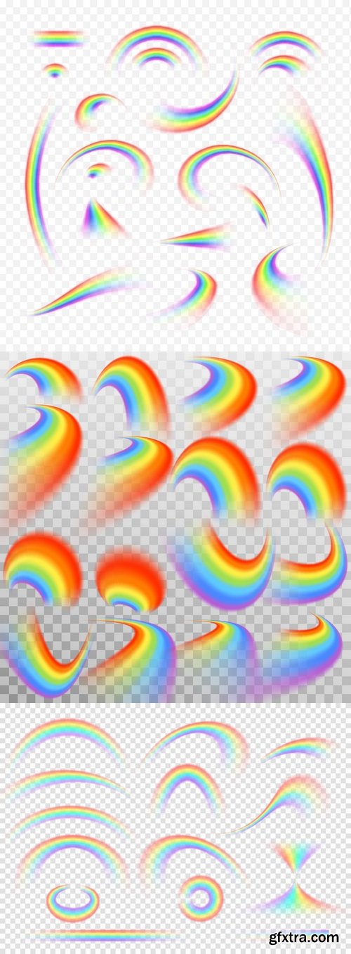 Vectors - Rainbow Set 5