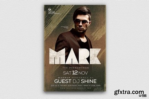 Electro Sessions Flyer Template