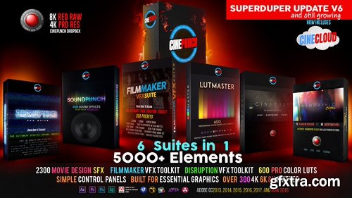 Videohive CINEPUNCH Master Suite V6.0 20601772