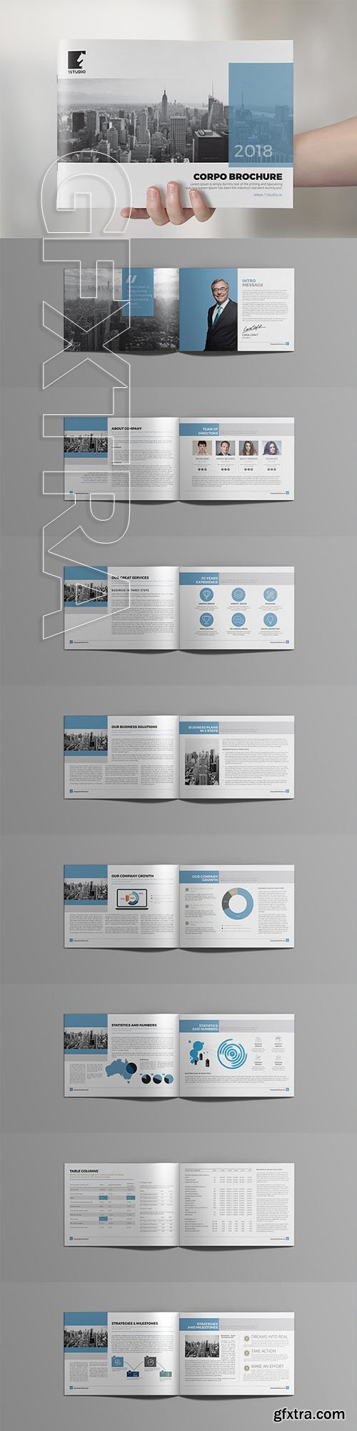 CreativeMarket - Business Brochure-Annual Report 2288704
