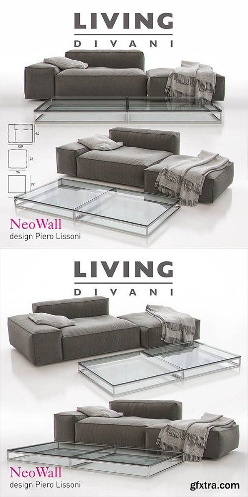 Living Divani NeoWall Sofa 03