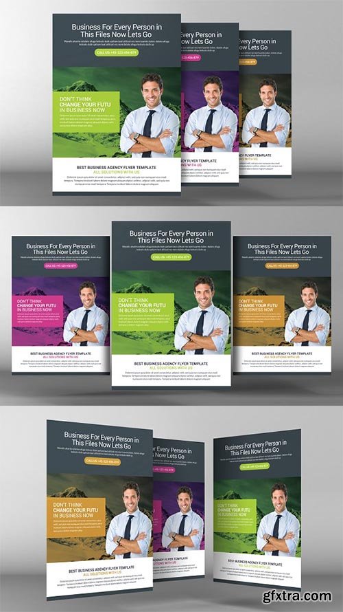 CreativeMarket - Marketing Consulting Business Flyer 2334810