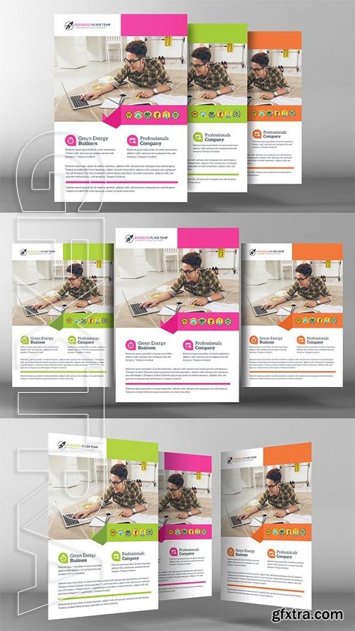 CreativeMarket - Statistics And Consulting Flyer 2334817