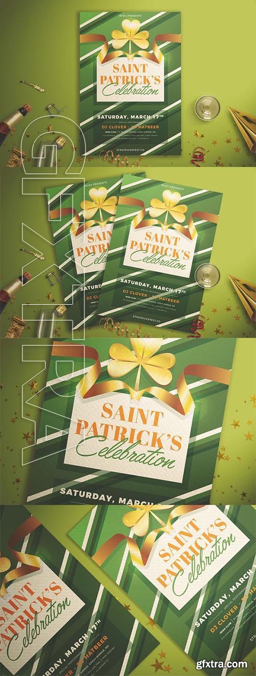 CreativeMarket - St Patricks Celebration Flyer 2321673