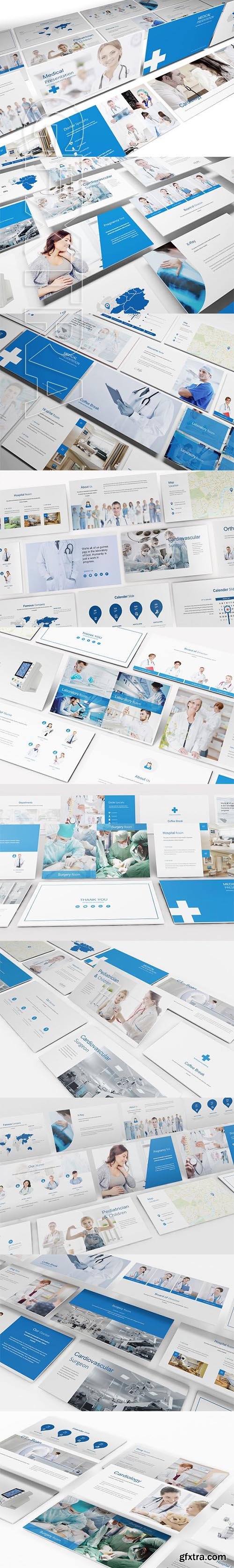 CreativeMarket - Medical and Hospital Powerpoint 2314681