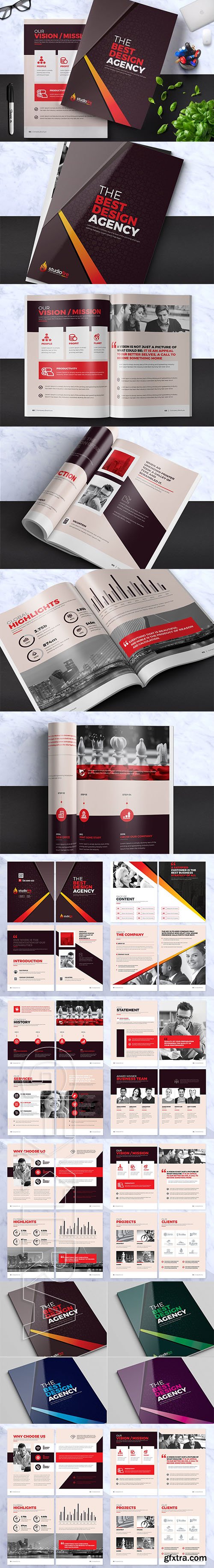 CreativeMarket - Brochure 2158992