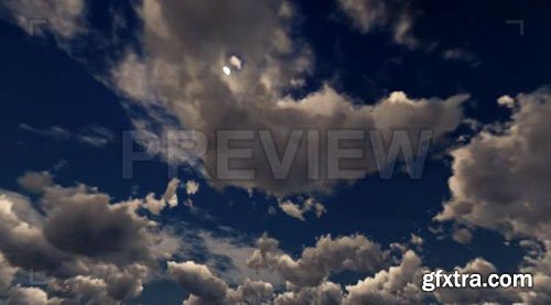 Clouds In The Sunset Sky - Motion Graphics 65292