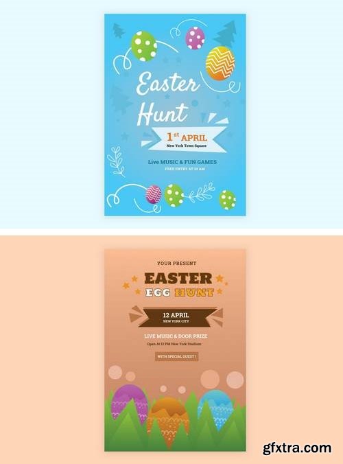 Easter Hunt Party Flyer