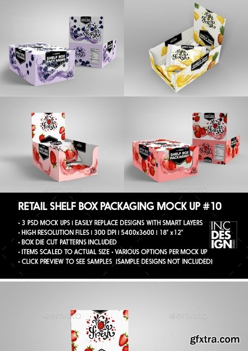 GraphicRiver - Retail Shelf Box Packaging MockUp No10 20536055
