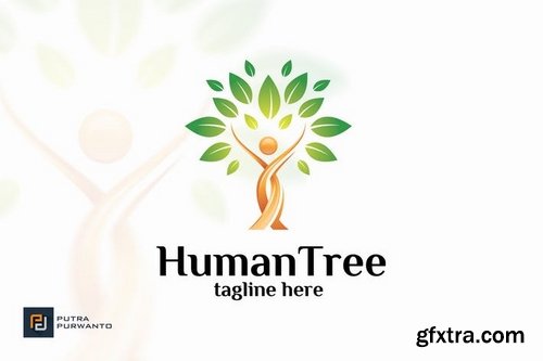 Human Tree - Logo Template