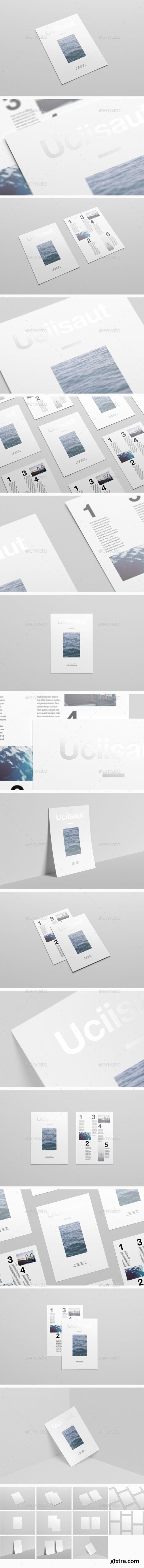 GraphicRiver - A4 Flyer Mock-Up 11454795