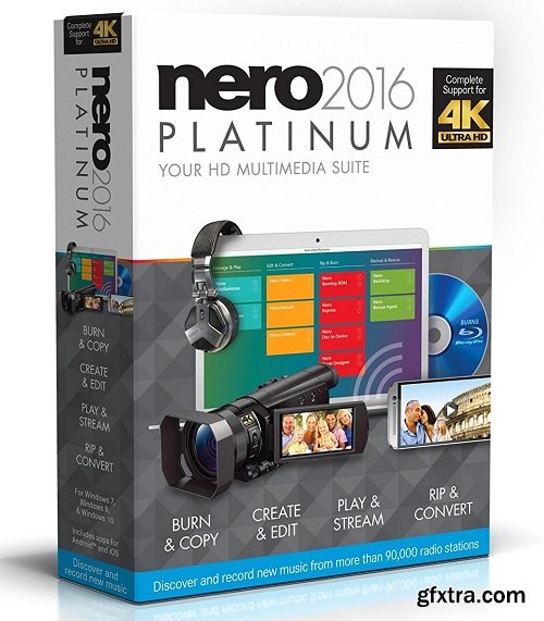 Nero 2016 Platinum 17.0.04500 (x64) Multilanguage Portable