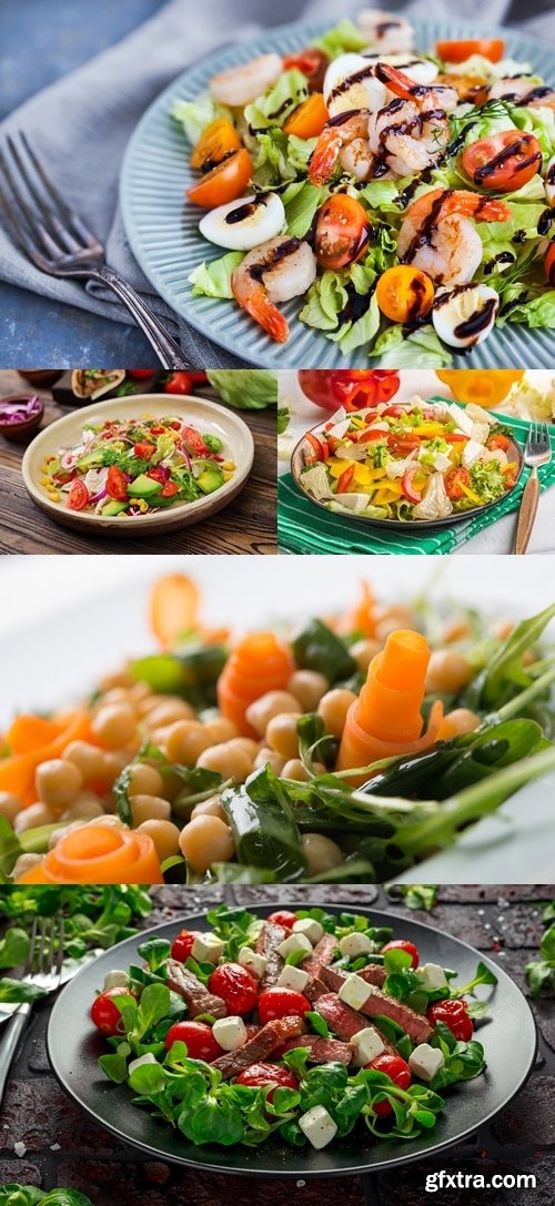 Photos - Vegetables Salads Mix 21
