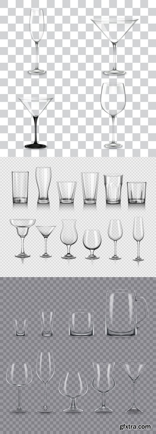 Vectors - Different Glasses Set
