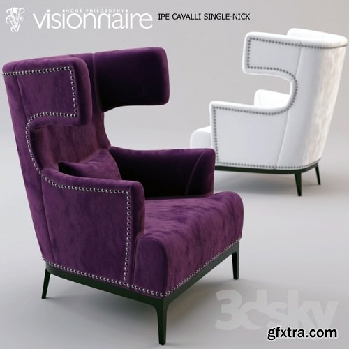 Visionnaire IPE CAVALLI SINGLE-NICK Chair