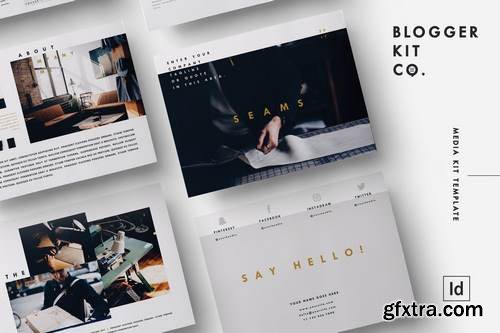Media Kit Template | 6 Pages | Adobe InDesign