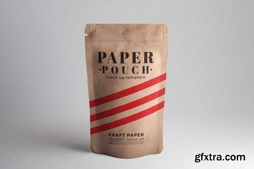 Paper Pouch Product Mock-Up