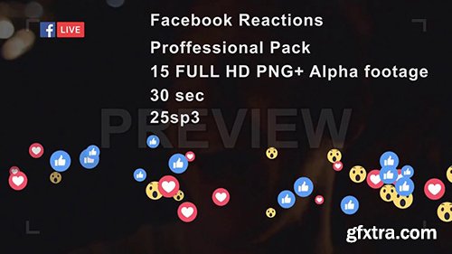 Facebook LIVE Reactions Pack 69127