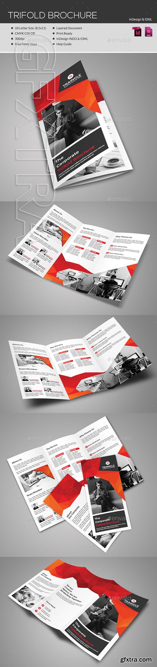 GraphicRiver - Trifold Brochure 21573089