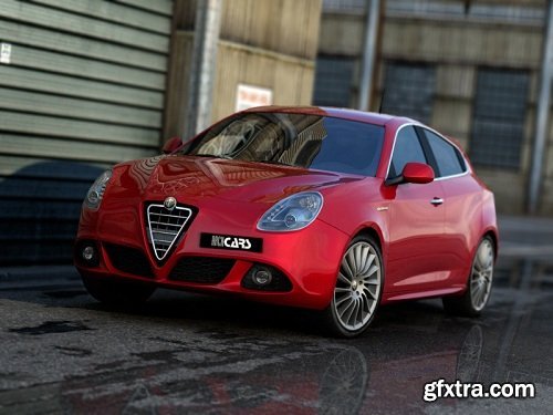 Alfa Romeo Giulietta 3d Model