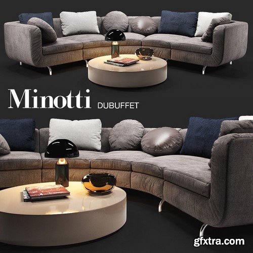 Minotti Dubuffet Sofa